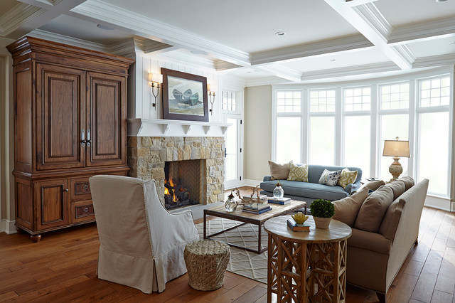Beach Style Living Room beach-style-living-room