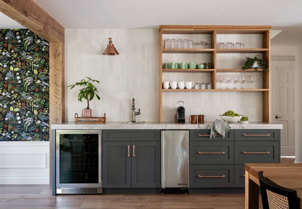 HEAVENLY HOMESTEAD Transitional Home Bar Seattle by Design