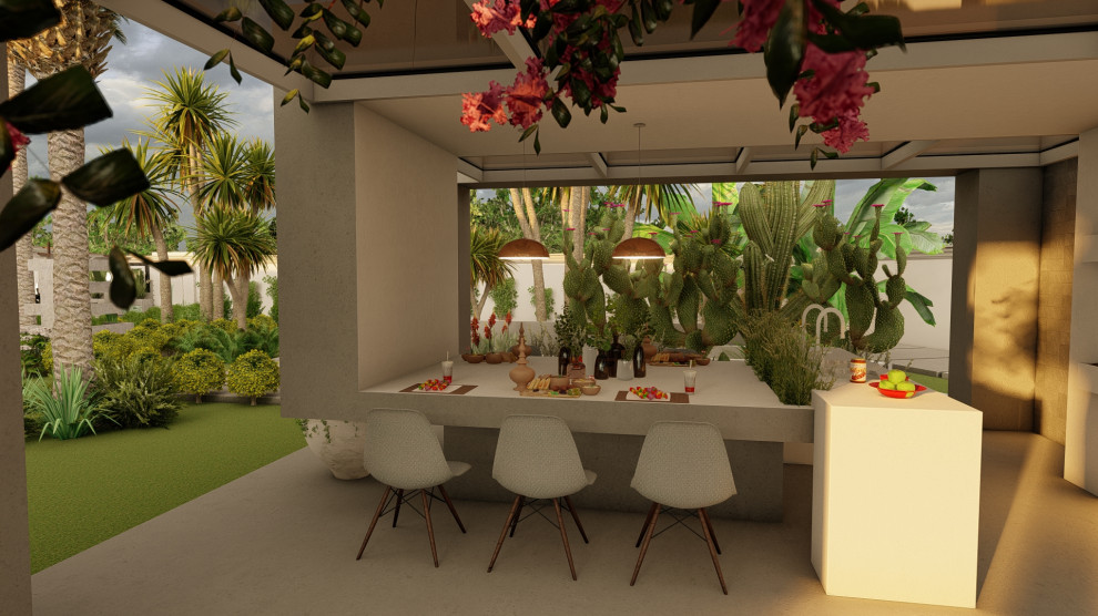 Oman-Muscat Garden Design - CGI