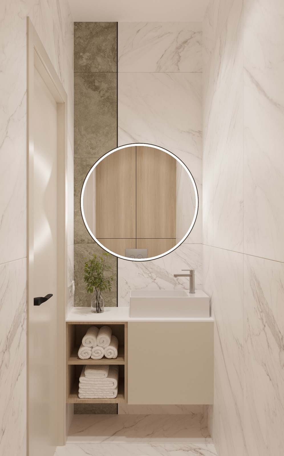 Проект квартиры, площадью 88 кв. м в п. Ганино