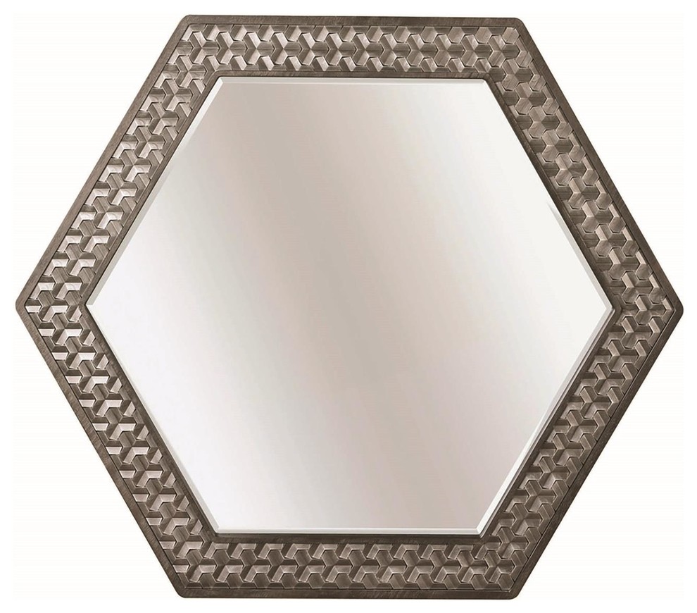 A.R.T. Home Furnishings Geode Citrine Mirror
