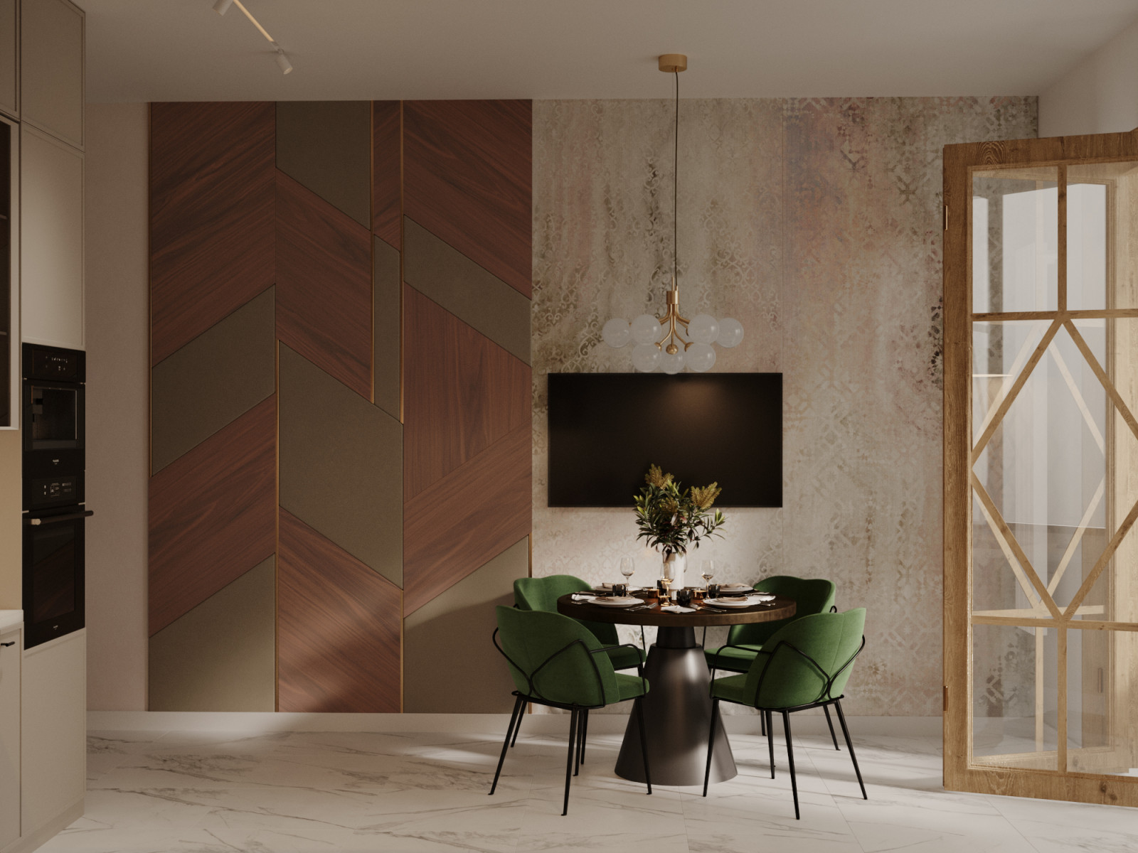 Четырехкомнатная квартира в ЖК Платинум