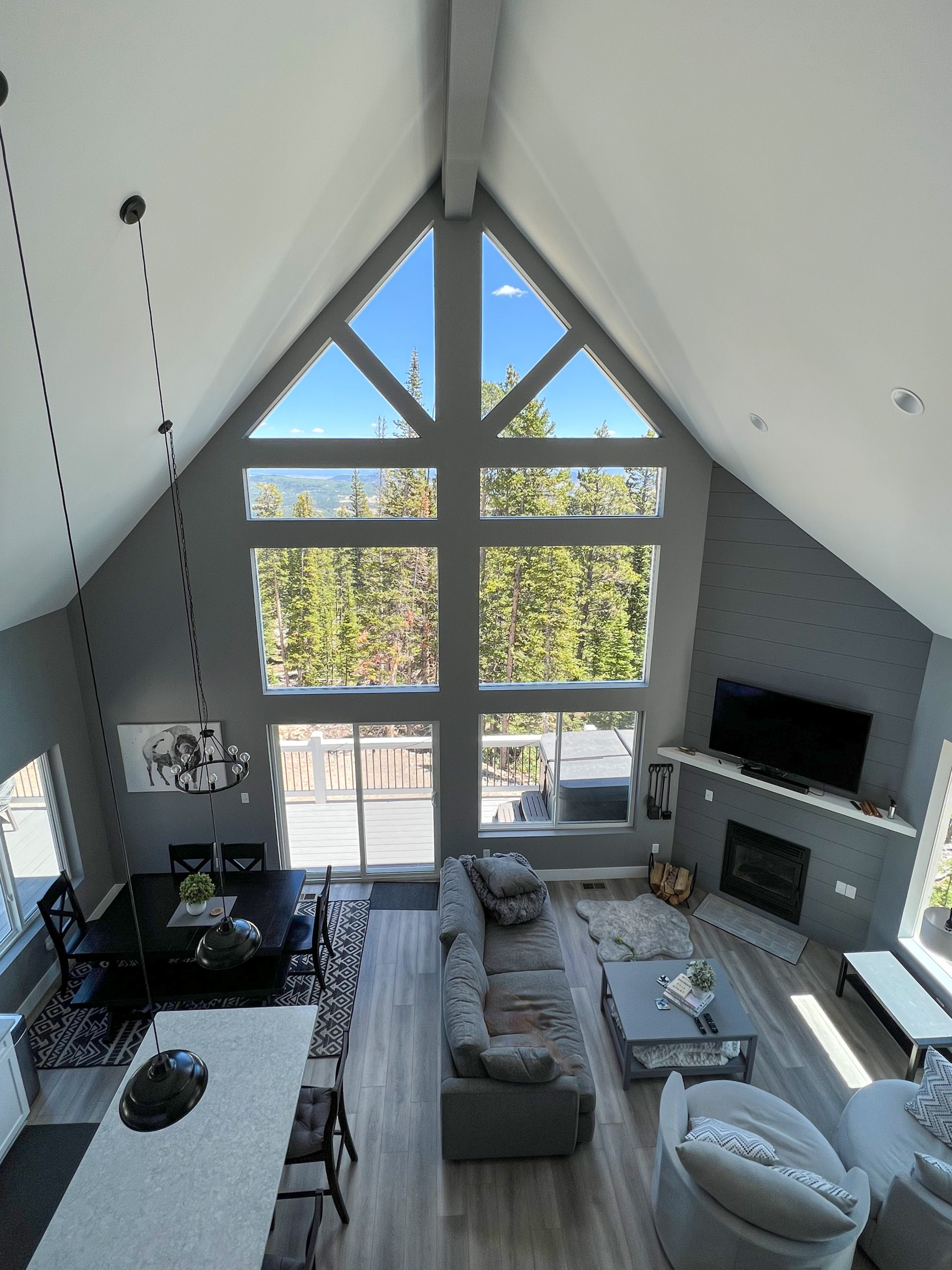 Example of a living room design in Denver