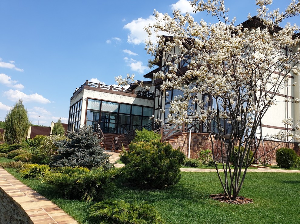 Проект участка с террасированием.