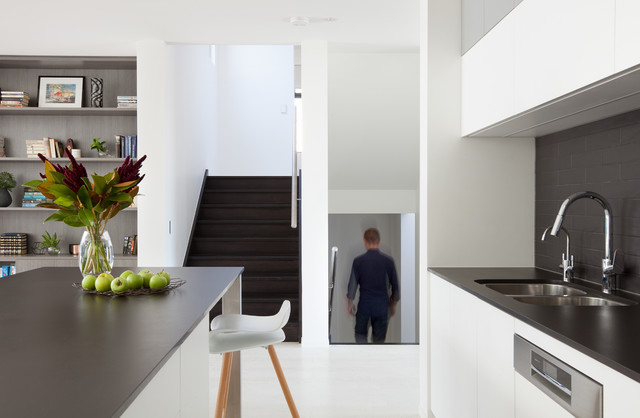 Fold House modern-kitchen