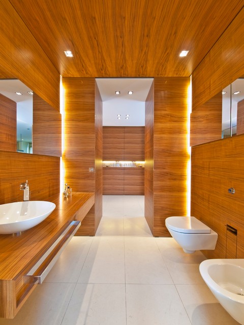 Loft O contemporary-powder-room