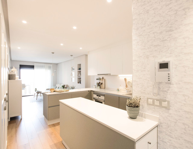 Apartamento junto al mar stile-marinaro-cucina