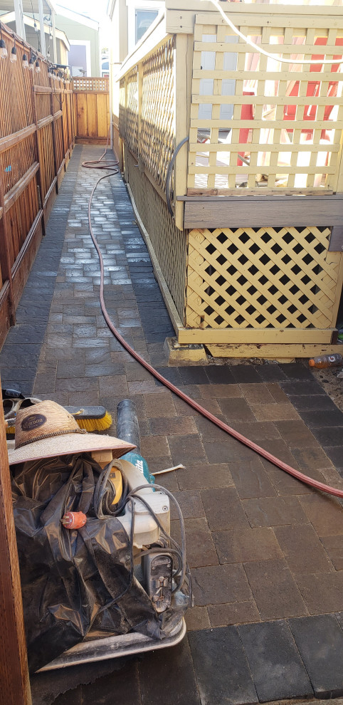 Pavers Walk Way and Patio