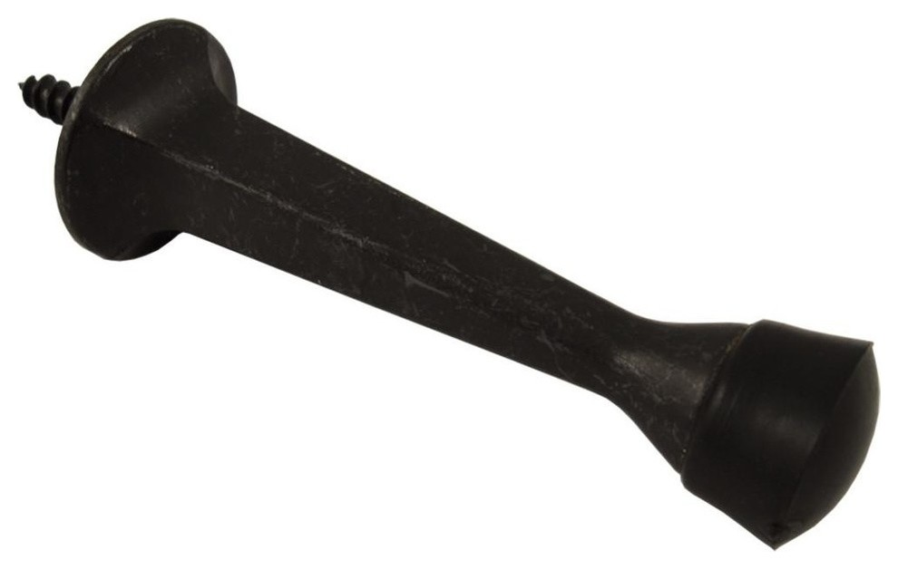 Standard Duty Solid Door Stop Oil Rubbed Bronze Transitional Door Stops by Stone Harbor
