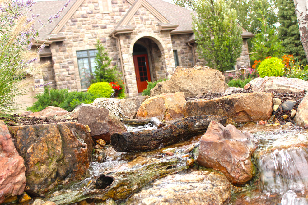 This is an example of a rustic landscaping in Denver.