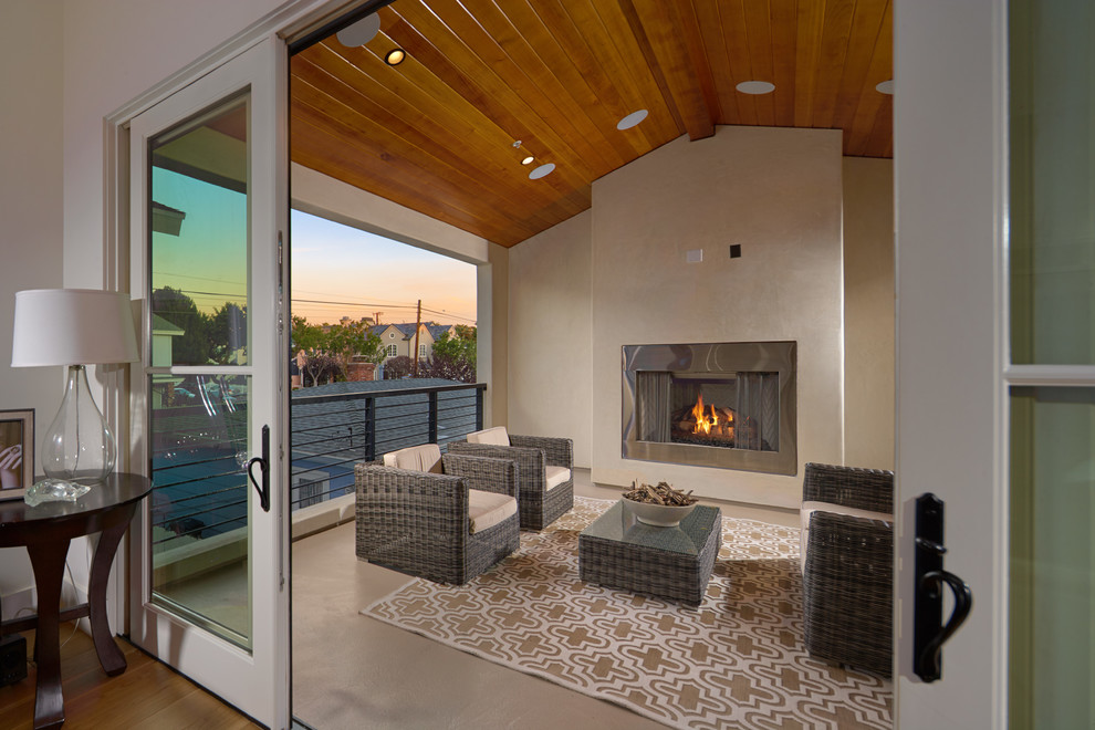 Deck - transitional deck idea in Orange County