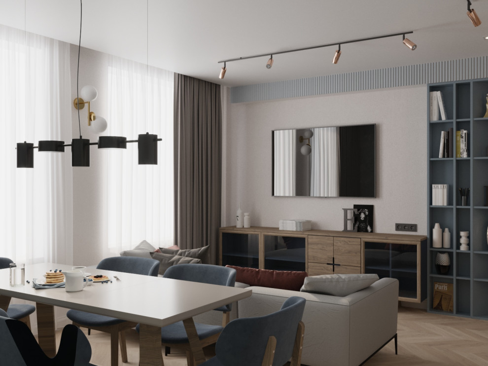 Кухня-Гостиная в жк привелегия