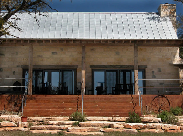 Fish Camp landstil-veranda