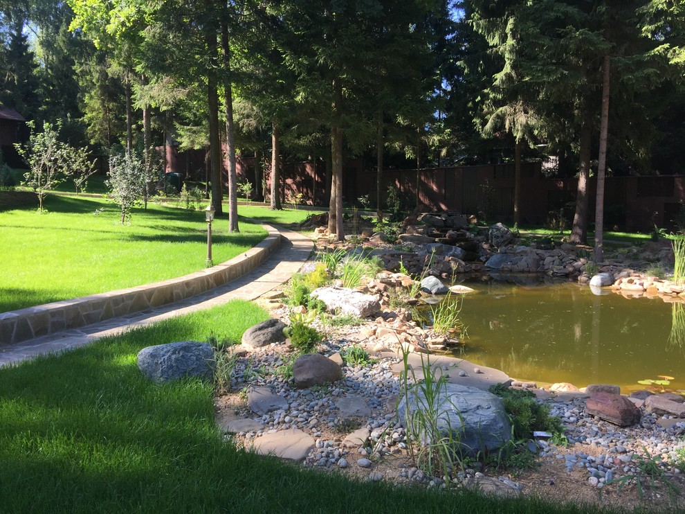 Ландшафтный дизайн участка 45 соток, КП Дубровка, МО