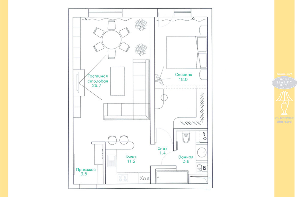 Квартира однокомнатная в Красногорске