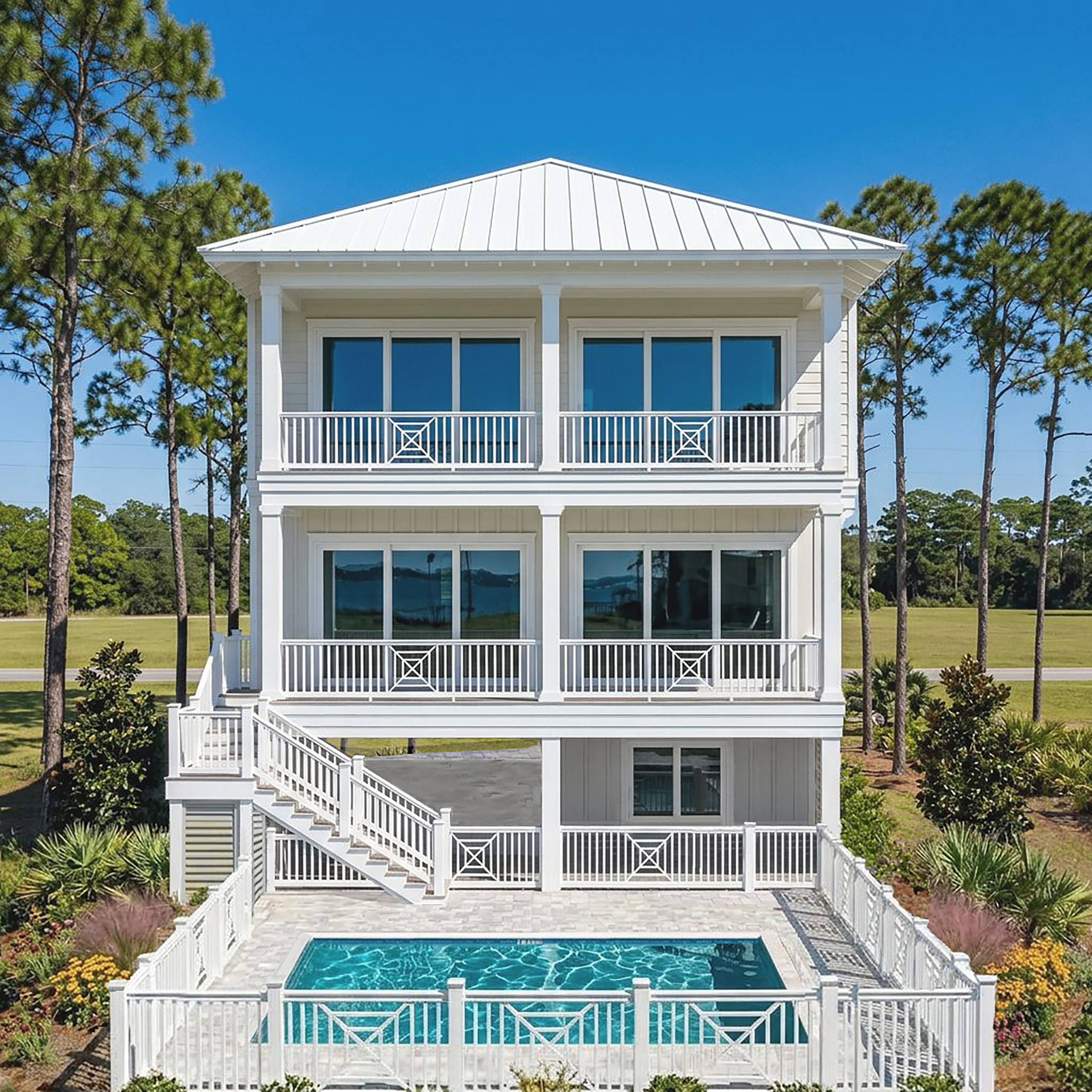 Bob Chatham Custom Home Design - Edwin Oaks Waterside