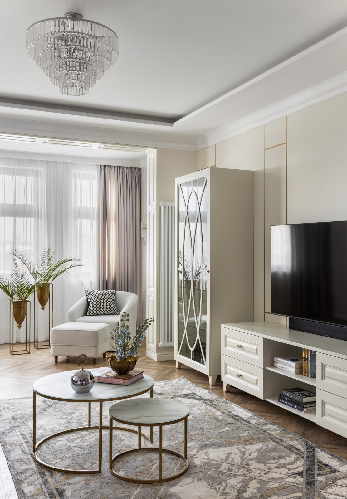 Дизайн квартиры 135 кв.м. в ЖК Донской Олимп