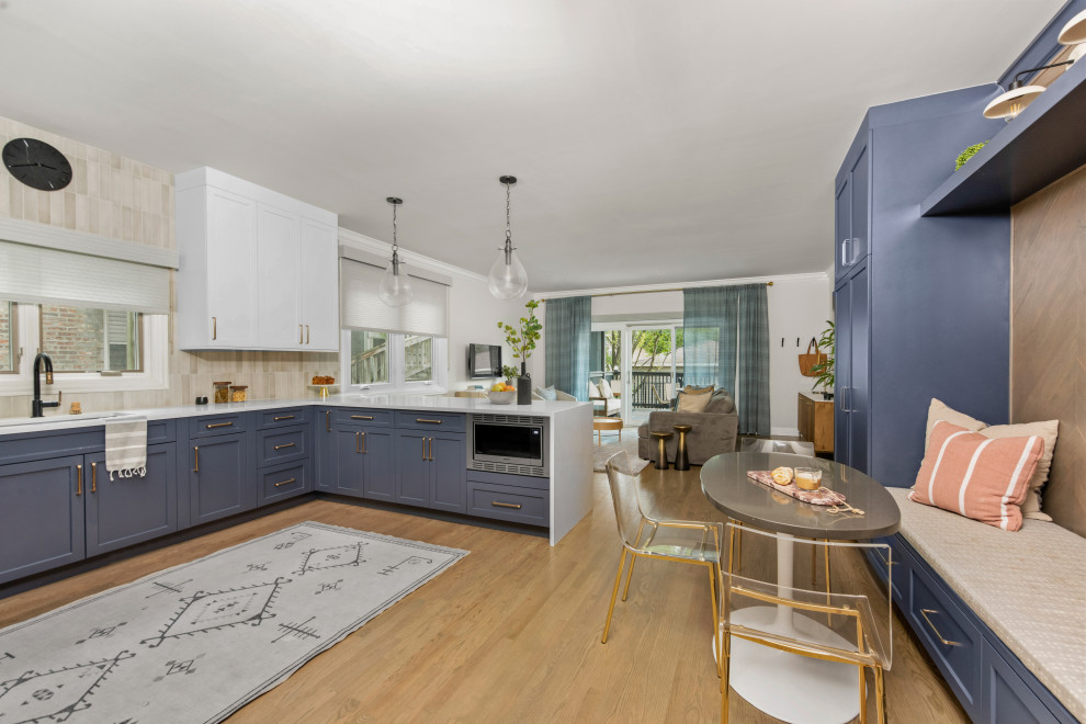 Kitchen - transitional kitchen idea in Chicago