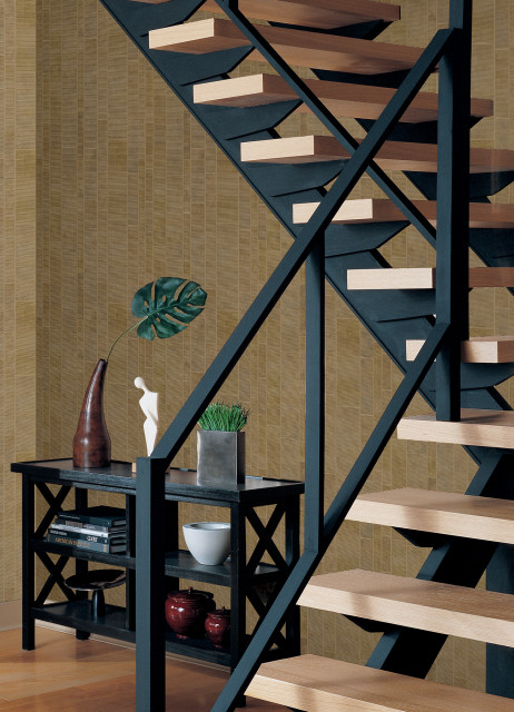 Curated visual reference: Redmond Gold Textured Geometric Wallpaper Swatch Photo Inspiration