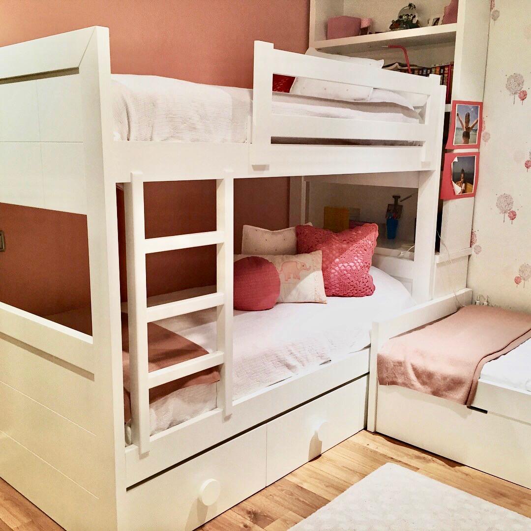 Dormitorio infantil para tres