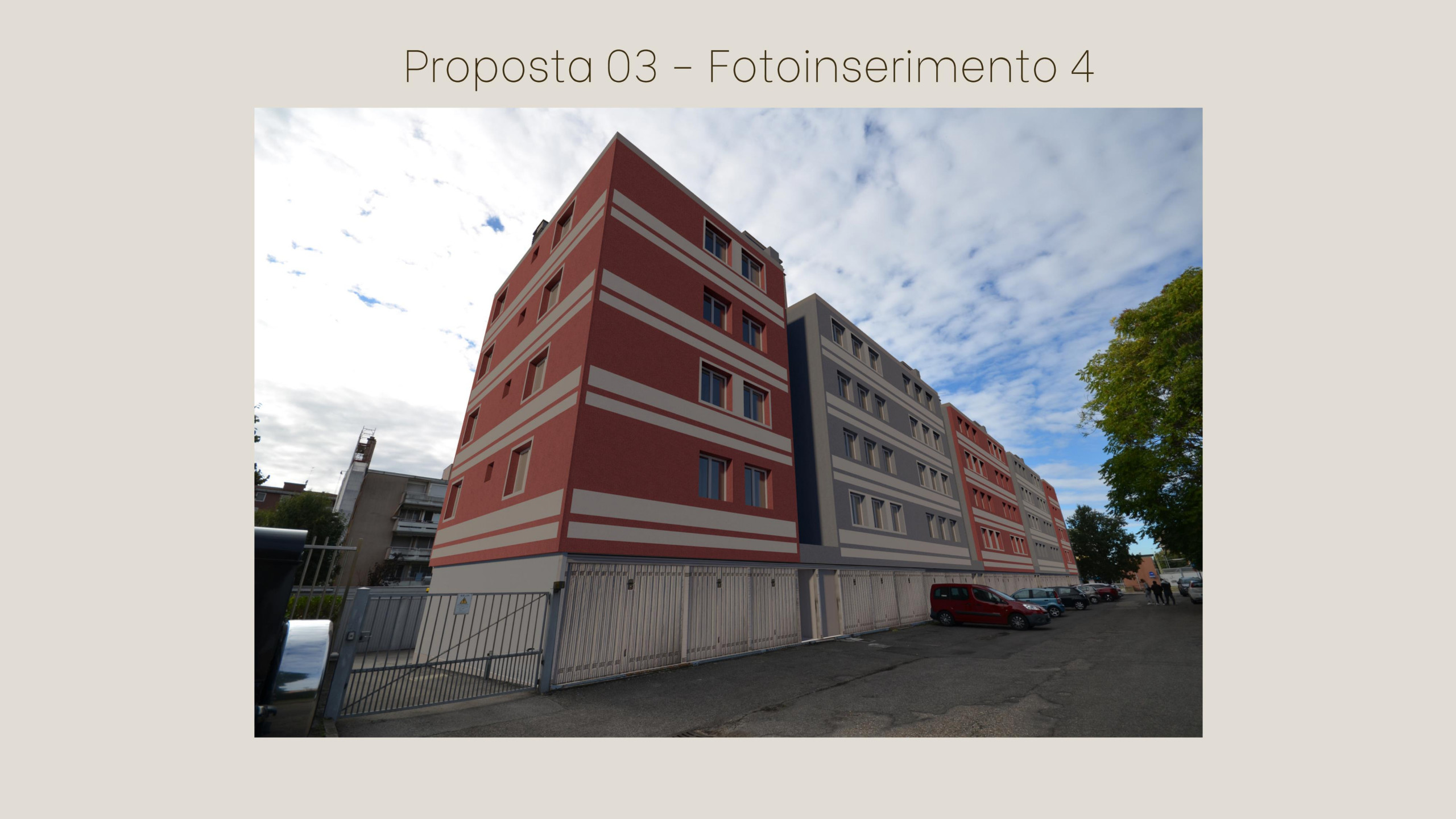 Condominio dei Pioppi, intervento con bonus 110