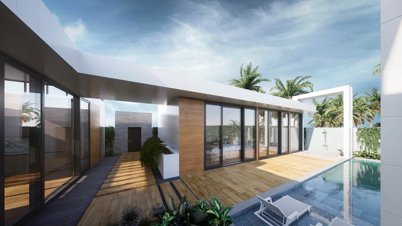 Проект комплекса вилл на Бали