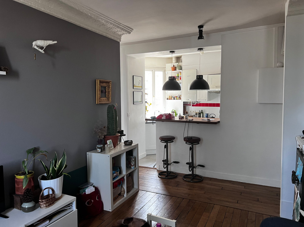Rénovation partielle d'un appartement de 52 m2 - Projet Couturier