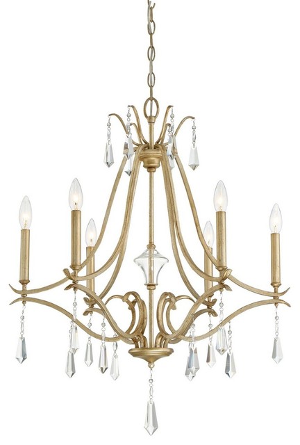 Minka-Lavery Laurel Estate Six Light Chandelier 4446-582