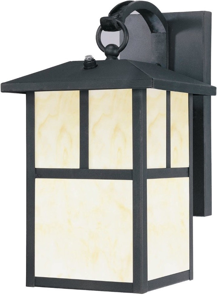 Westinghouse Dusk To Dawn 1 Light Exterior Steel Wall Lantern
