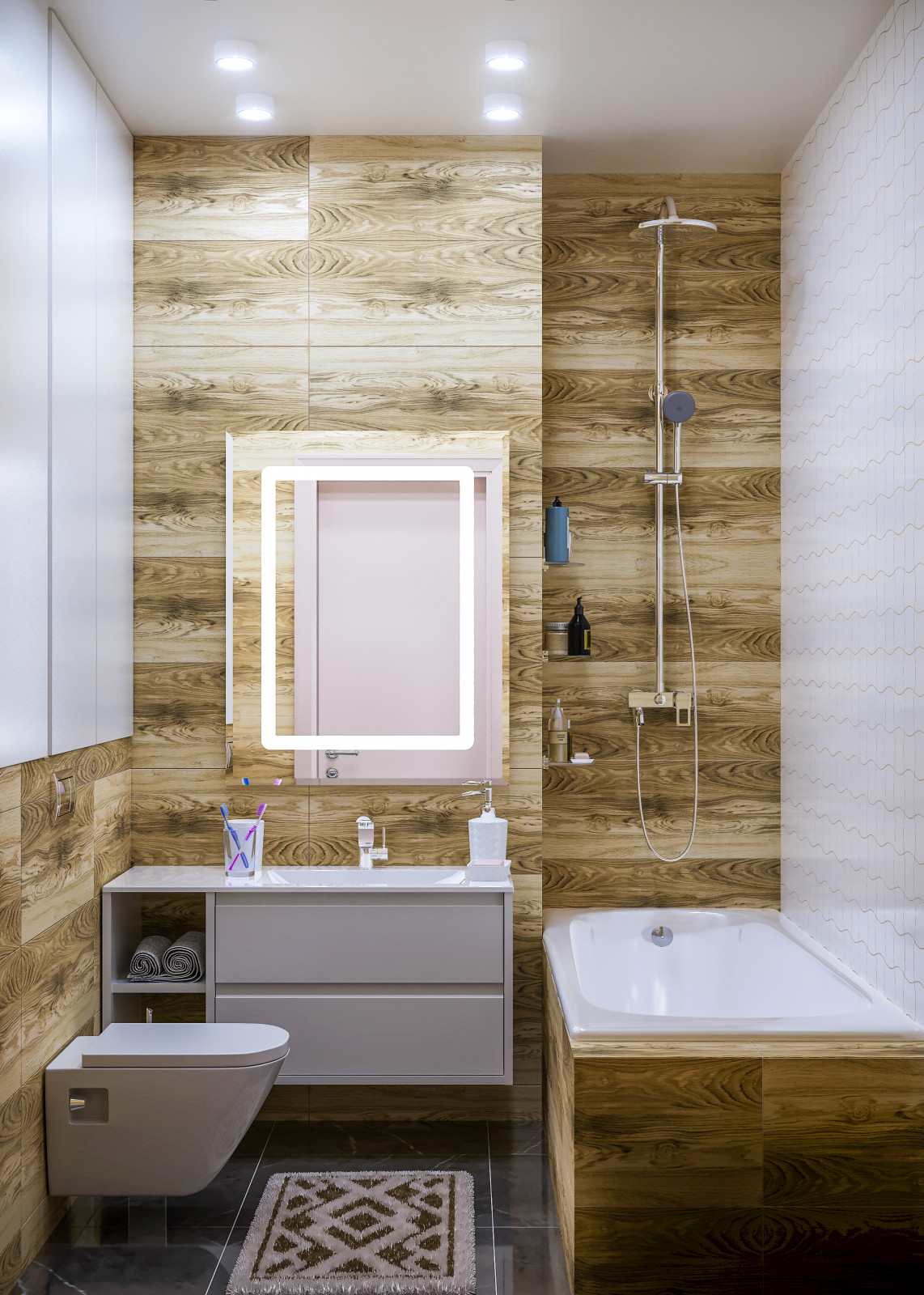 Дизайн квартиры в ЖК Ривер Парк