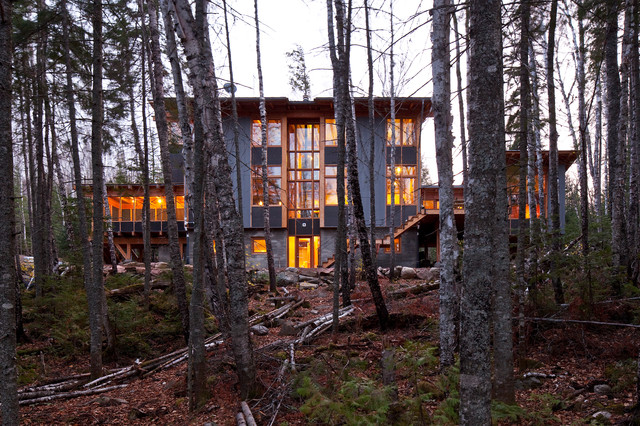 Aerie contemporary-fasad