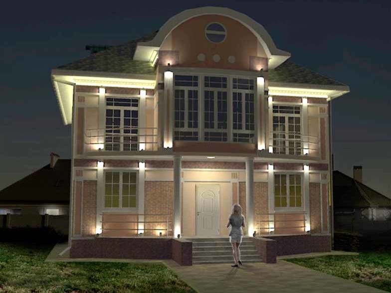 Дизайн проект фасада