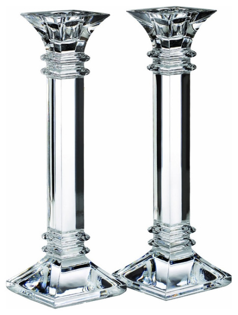 Waterford Marquis Treviso 10In Candlestick Pair