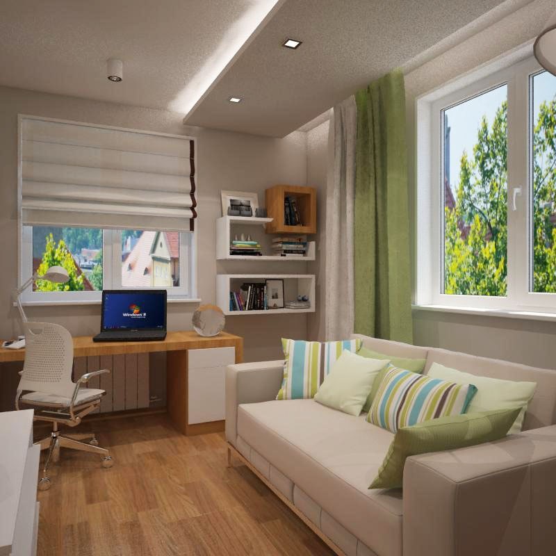 Микс стилей в частном доме