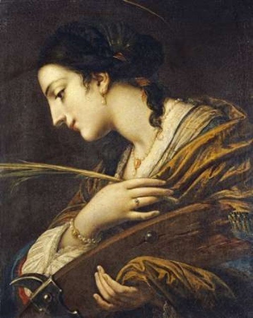 Saint Catherine of Alexandria Print, 8 x 10 - Traditional - Prints And ...