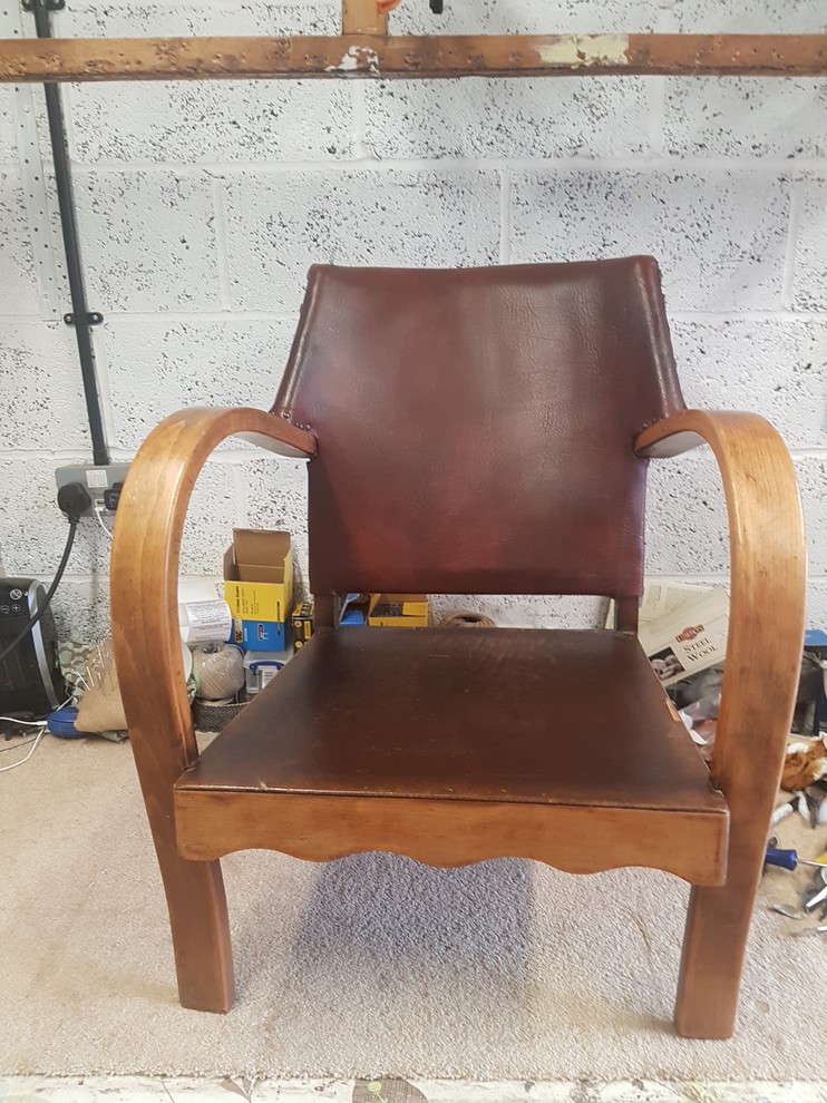 Commission Bent wood armchair