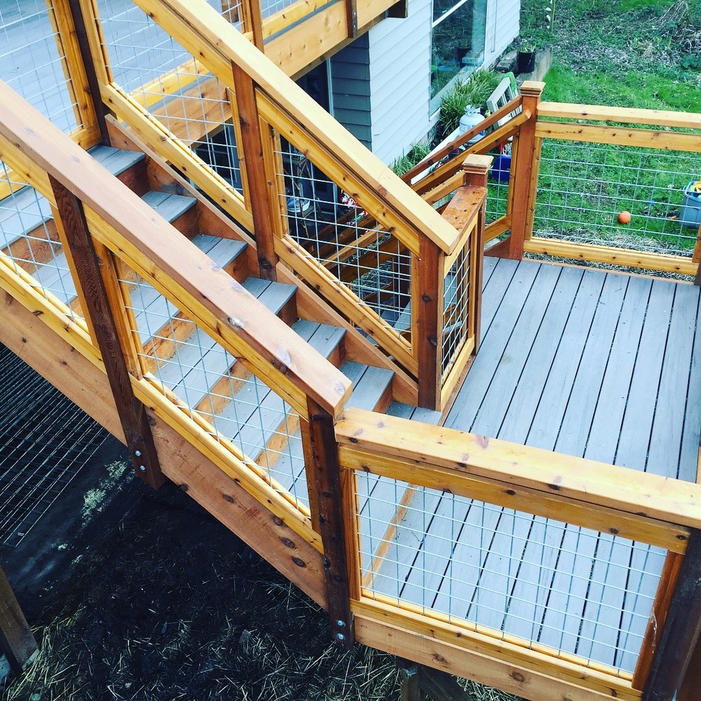 Inspiration for a country deck in Seattle.