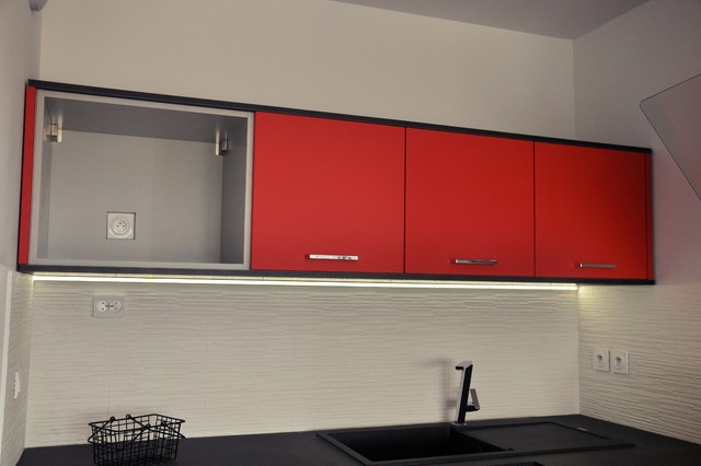 Cuisine compacte sur mesure minimalistisch-kueche