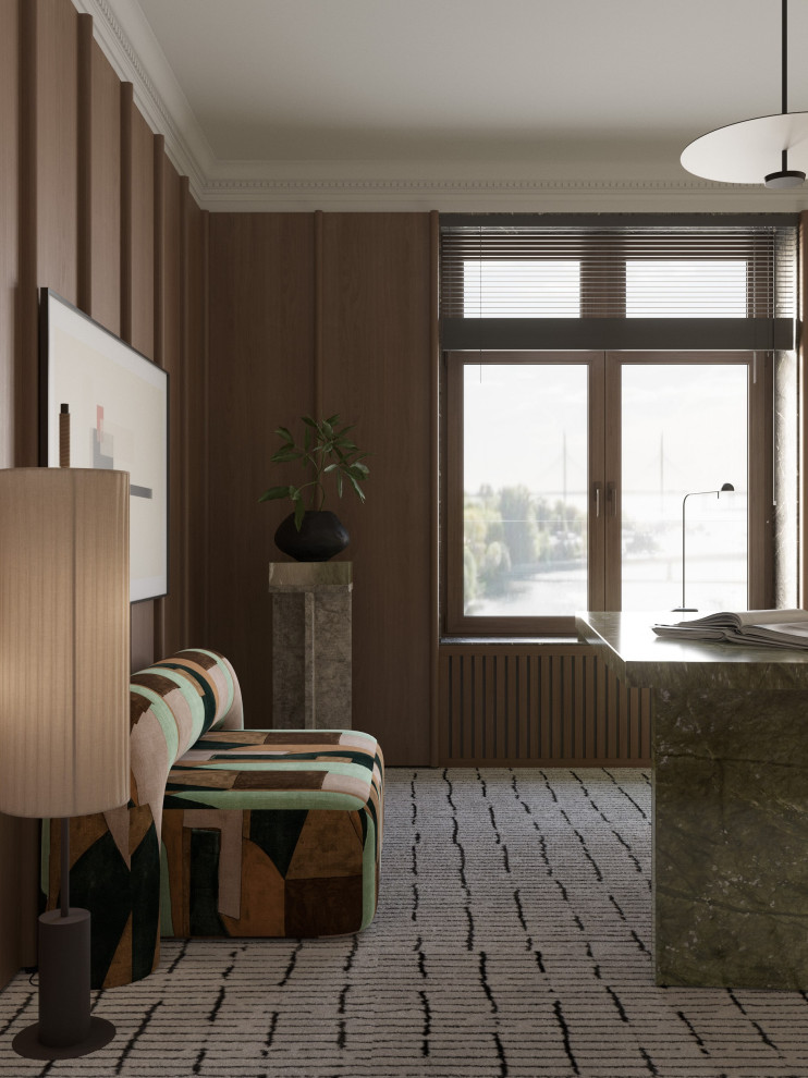 Дизайн-проект квартиры 200м², ЖК Neva Haus