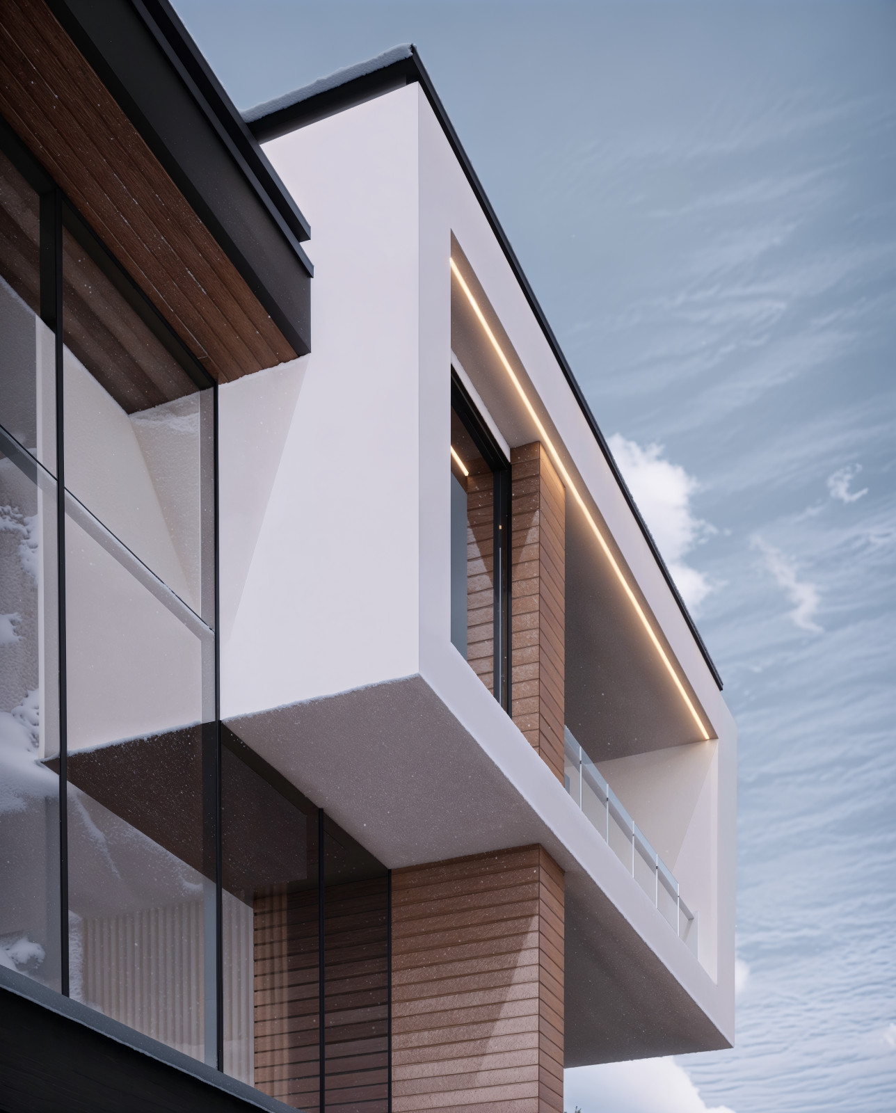 Проект загородного дома The CUBE ZERO