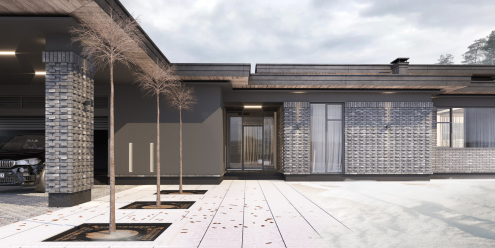 Одноэтажный дом в Ямном