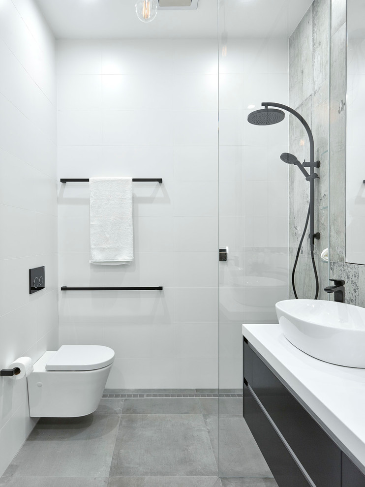 Photo of an industrial bathroom in Adelaide.