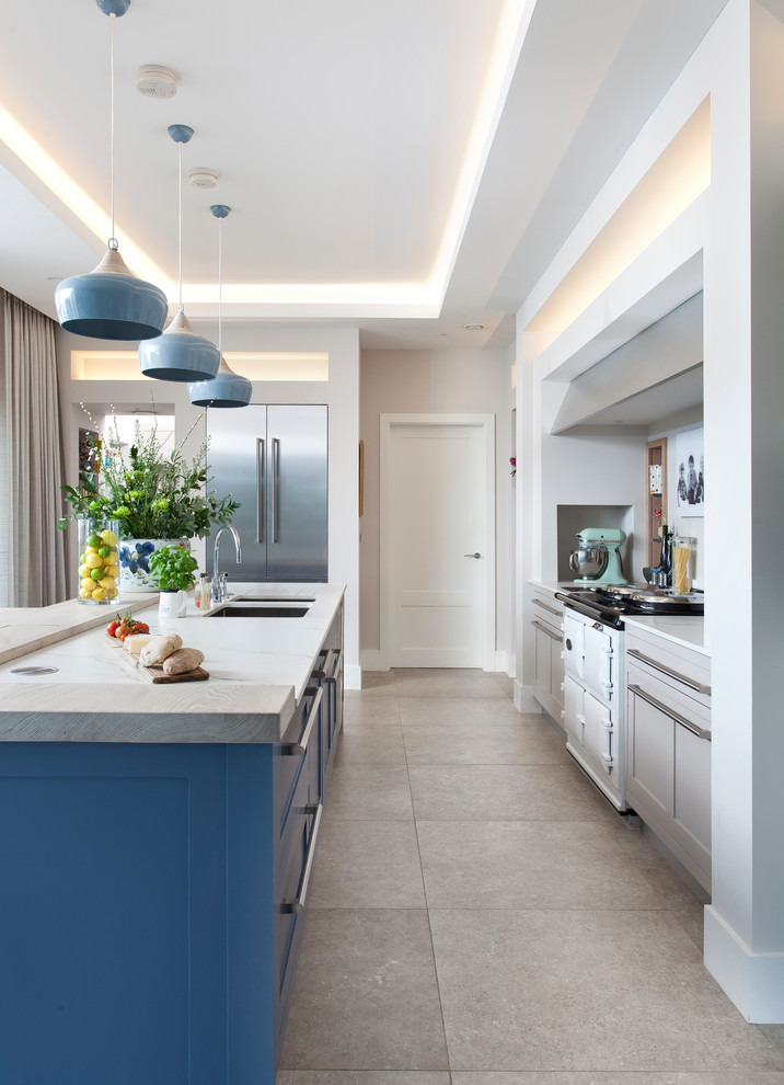 Coastal Home Kitchen - Beach Style - Kitchen - Belfast ...