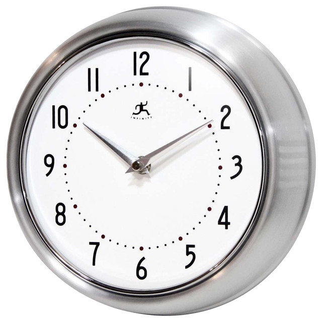 Retro Iron Wall Clock Transitional Wall Clocks by Infinity