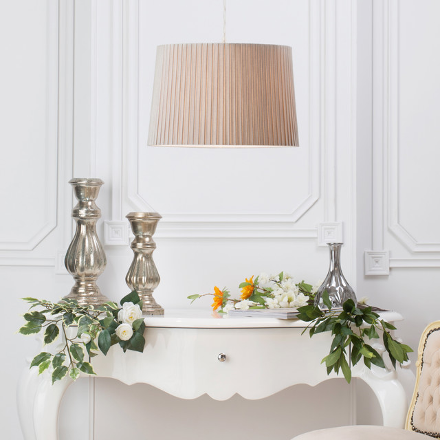 Rigid Box Pleated Ceiling Light Shades from Litecraft