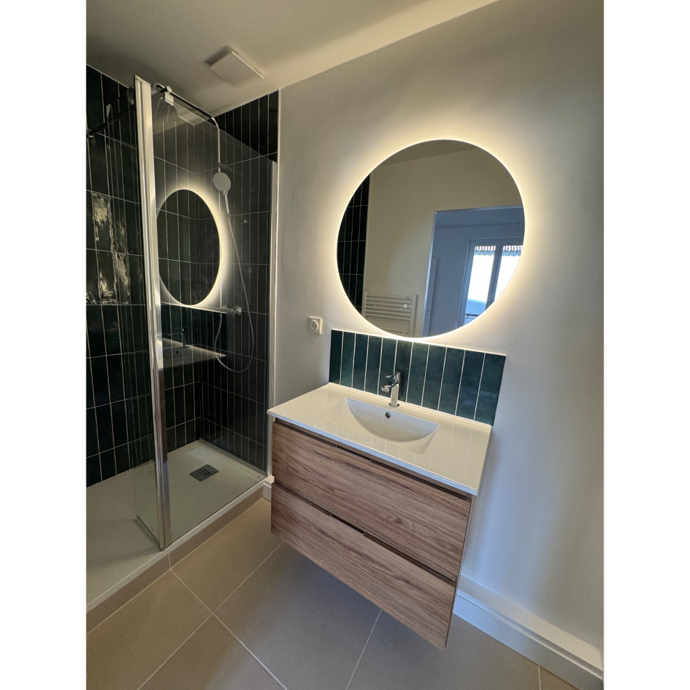 Projet Père Lachaise, rénovation d'un appartement de 34m2