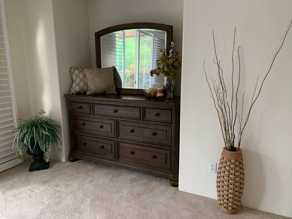 Transitional bedroom photo in Phoenix