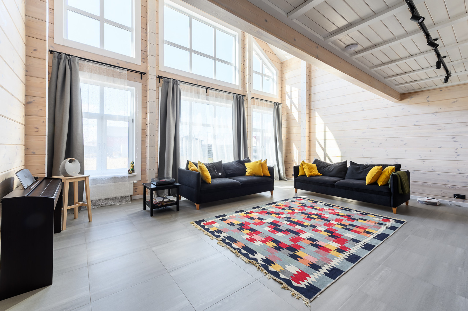 Отделка дома из бруса