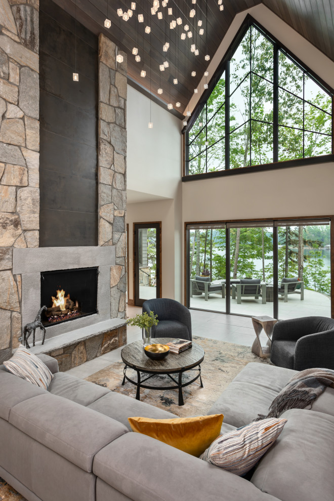 Home design - transitional home design idea