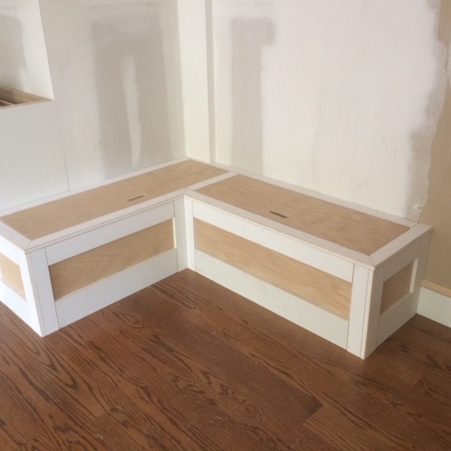Window Seats and Mudrooms